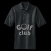 Heavyweight Cotton Pique Polo with Pocket Thumbnail