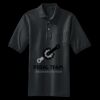 Heavyweight Cotton Pique Polo with Pocket Thumbnail