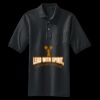 Heavyweight Cotton Pique Polo with Pocket Thumbnail