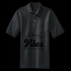 Heavyweight Cotton Pique Polo with Pocket Thumbnail