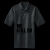 Heavyweight Cotton Pique Polo with Pocket Thumbnail