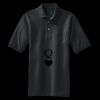 Heavyweight Cotton Pique Polo with Pocket Thumbnail