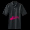Heavyweight Cotton Pique Polo with Pocket Thumbnail