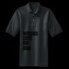 Heavyweight Cotton Pique Polo with Pocket Thumbnail