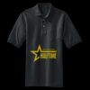 Heavyweight Cotton Pique Polo with Pocket Thumbnail