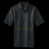 Heavyweight Cotton Pique Polo with Pocket Thumbnail
