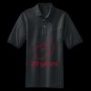 Heavyweight Cotton Pique Polo with Pocket Thumbnail