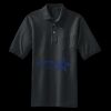 Heavyweight Cotton Pique Polo with Pocket Thumbnail