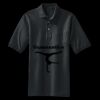 Heavyweight Cotton Pique Polo with Pocket Thumbnail