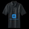 Heavyweight Cotton Pique Polo with Pocket Thumbnail