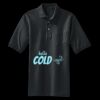 Heavyweight Cotton Pique Polo with Pocket Thumbnail