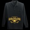Long Sleeve Silk Touch Polo with Pocket Thumbnail