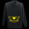 Long Sleeve Silk Touch Polo with Pocket Thumbnail