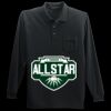Long Sleeve Silk Touch Polo with Pocket Thumbnail