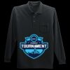 Long Sleeve Silk Touch Polo with Pocket Thumbnail