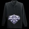 Long Sleeve Silk Touch Polo with Pocket Thumbnail