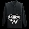 Long Sleeve Silk Touch Polo with Pocket Thumbnail