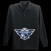 Long Sleeve Silk Touch Polo with Pocket Thumbnail