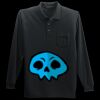 Long Sleeve Silk Touch Polo with Pocket Thumbnail