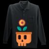 Long Sleeve Silk Touch Polo with Pocket Thumbnail