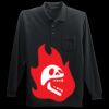 Long Sleeve Silk Touch Polo with Pocket Thumbnail