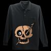 Long Sleeve Silk Touch Polo with Pocket Thumbnail