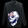 Long Sleeve Silk Touch Polo with Pocket Thumbnail