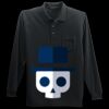 Long Sleeve Silk Touch Polo with Pocket Thumbnail