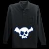 Long Sleeve Silk Touch Polo with Pocket Thumbnail