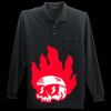 Long Sleeve Silk Touch Polo with Pocket Thumbnail