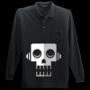 Long Sleeve Silk Touch Polo with Pocket Thumbnail