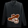 Long Sleeve Silk Touch Polo with Pocket Thumbnail