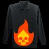 Long Sleeve Silk Touch Polo with Pocket Thumbnail