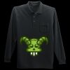 Long Sleeve Silk Touch Polo with Pocket Thumbnail