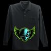 Long Sleeve Silk Touch Polo with Pocket Thumbnail