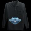 Long Sleeve Silk Touch Polo with Pocket Thumbnail