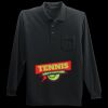 Long Sleeve Silk Touch Polo with Pocket Thumbnail
