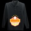Long Sleeve Silk Touch Polo with Pocket Thumbnail