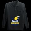 Long Sleeve Silk Touch Polo with Pocket Thumbnail