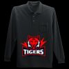 Long Sleeve Silk Touch Polo with Pocket Thumbnail