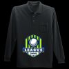 Long Sleeve Silk Touch Polo with Pocket Thumbnail