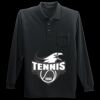 Long Sleeve Silk Touch Polo with Pocket Thumbnail