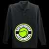 Long Sleeve Silk Touch Polo with Pocket Thumbnail
