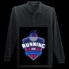 Long Sleeve Silk Touch Polo with Pocket Thumbnail