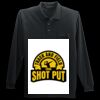 Long Sleeve Silk Touch Polo with Pocket Thumbnail