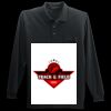 Long Sleeve Silk Touch Polo with Pocket Thumbnail