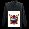 Long Sleeve Silk Touch Polo with Pocket Thumbnail
