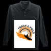 Long Sleeve Silk Touch Polo with Pocket Thumbnail