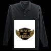 Long Sleeve Silk Touch Polo with Pocket Thumbnail