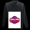 Long Sleeve Silk Touch Polo with Pocket Thumbnail